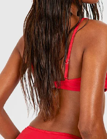 Sutien de baie Boohoo, rosu Rosu