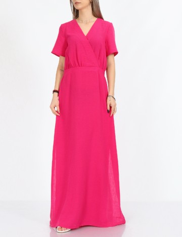 Rochie lunga Vero Moda, roz