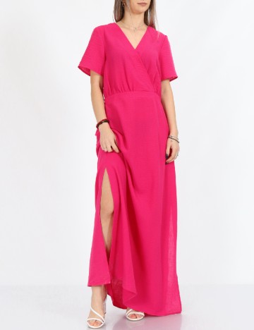 Rochie lunga Vero Moda, roz