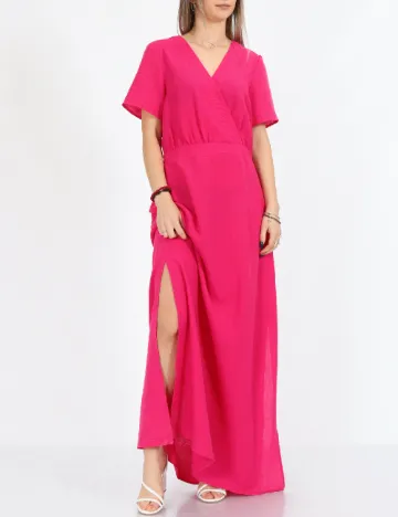 Rochie lunga Vero Moda, roz