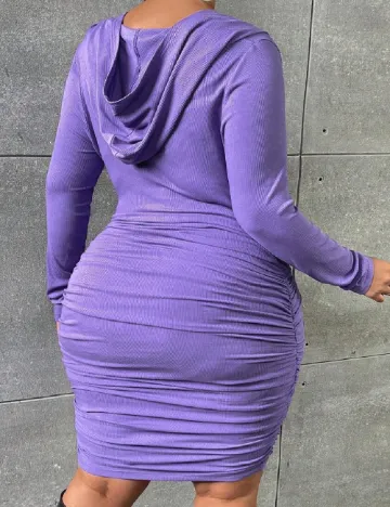 Rochie scurta SHEIN CURVE, mov