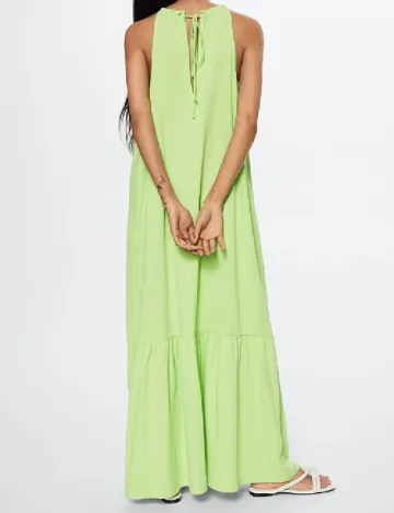 Rochie lunga Mango, verde