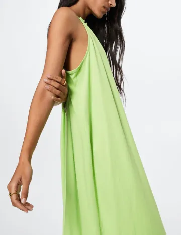 Rochie lunga Mango, verde