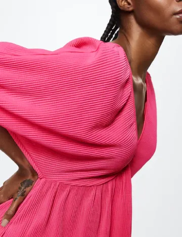Rochie scurta Mango, roz