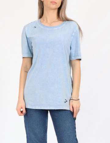 Tricou Only, albastru