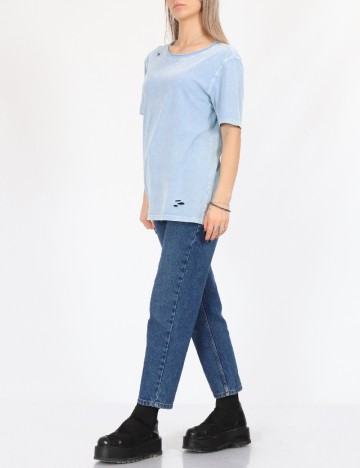 Tricou Only, albastru