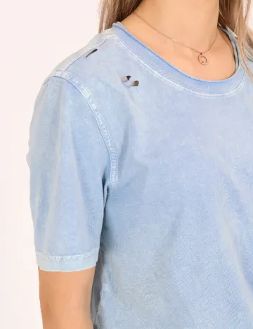 Tricou Only, albastru