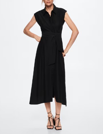Rochie medie Mango, negru