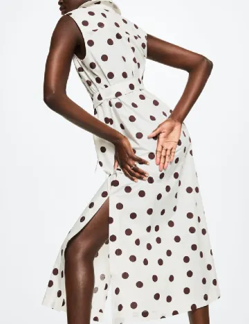 Rochie medie Mango, alb