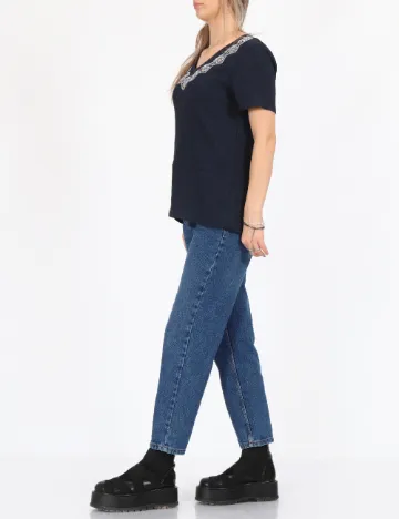 Bluza Only, bleumarin