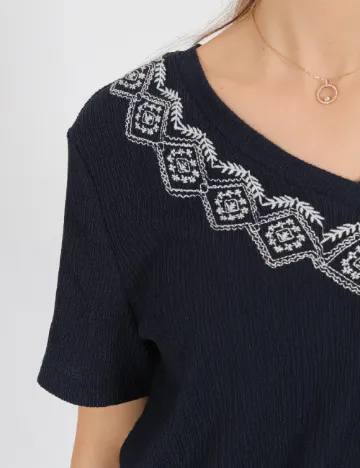 Bluza Only, bleumarin