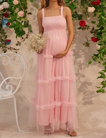 Rochie lunga SHEIN, roz