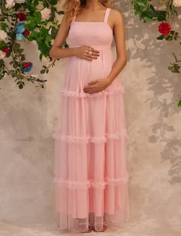 Rochie lunga SHEIN, roz