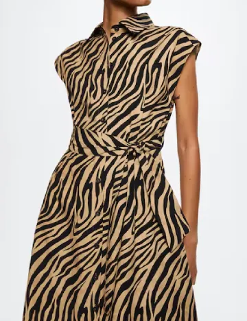 Rochie medie Mango, maro Maro