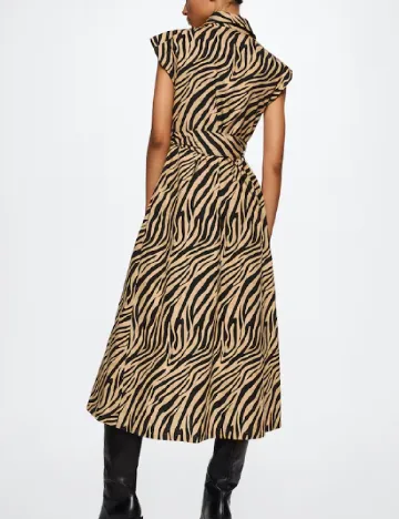 Rochie medie Mango, maro Maro