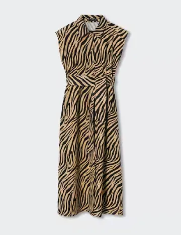 Rochie medie Mango, maro Maro