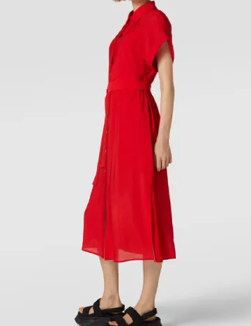 Rochie medie Mango, rosu Rosu