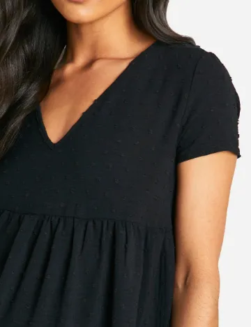 Rochie scurta Boohoo maternity, negru