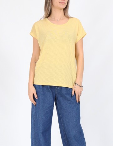 Tricou Only, galben