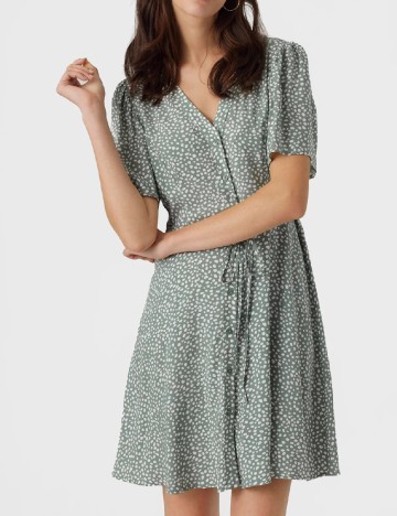 Rochie scurta Vero Moda, verde