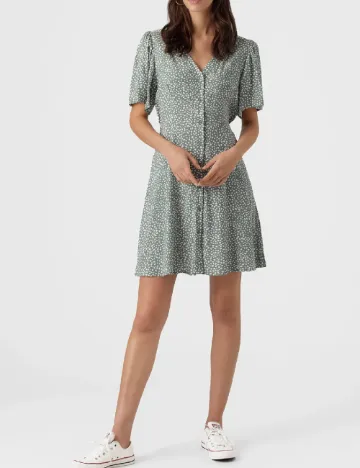 Rochie scurta Vero Moda, verde