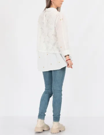 Maiou Vero Moda, alb