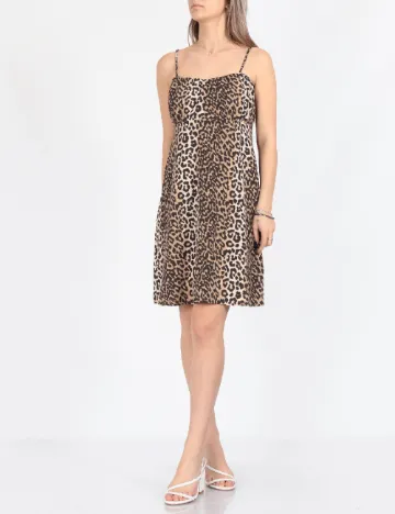 Rochie scurta Only, animal print