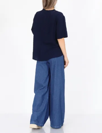 Bluza Jacqueline de Yong, albastru