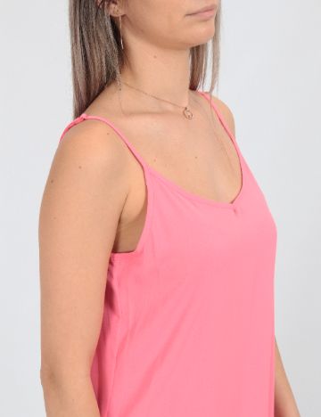 Rochie scurta Pieces, roz