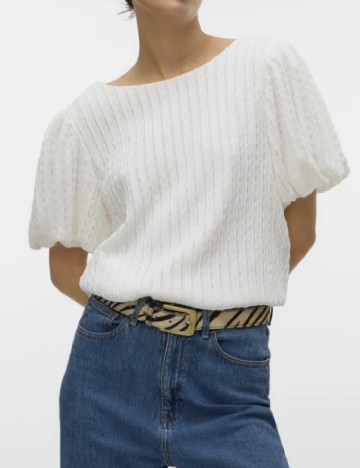 Bluza Vero Moda, alb