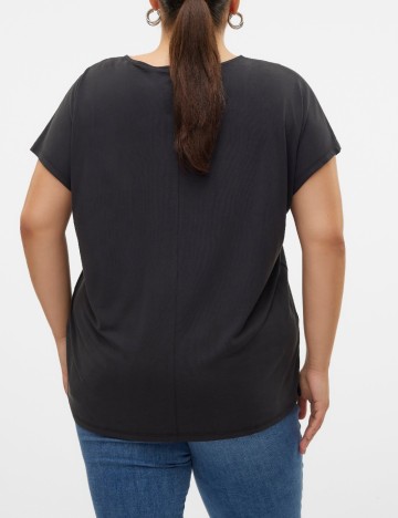 Bluza Vero Moda Curve, negru