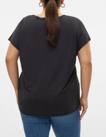 Bluza Vero Moda Curve, negru