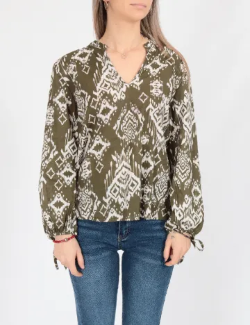 Bluza Jacqueline de Yong, verde