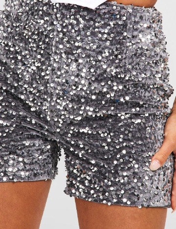 Pantaloni scurti Boohoo, gri