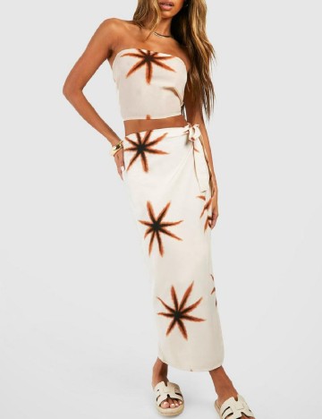 Top Boohoo, bej