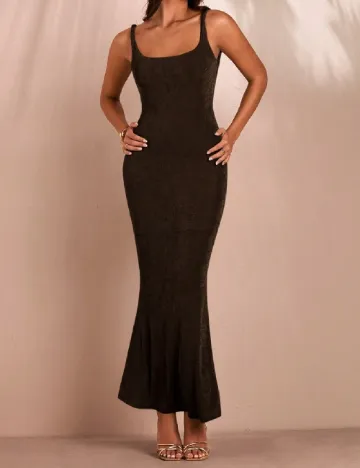 Rochie lunga SHEIN, maro