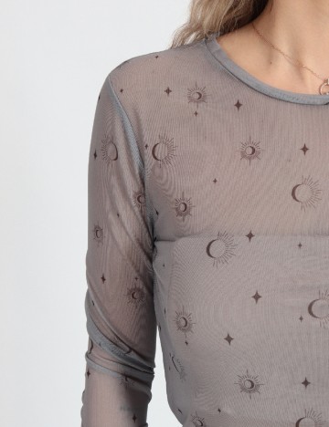 Bluza Noisy May, gri