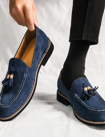 Mocasini SHEIN, bleumarin