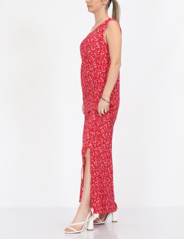 Rochie scurta Pieces, rosu