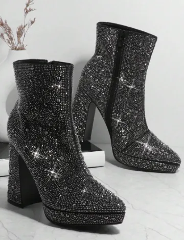 Botine SHEIN, negru
