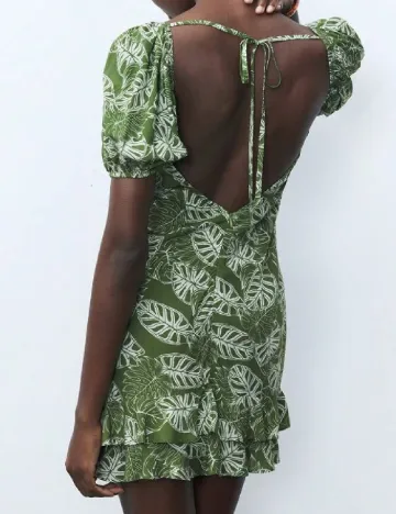Rochie scurta SHEIN, verde