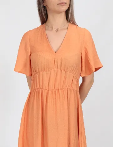 Rochie lunga Vero Moda, portocaliu