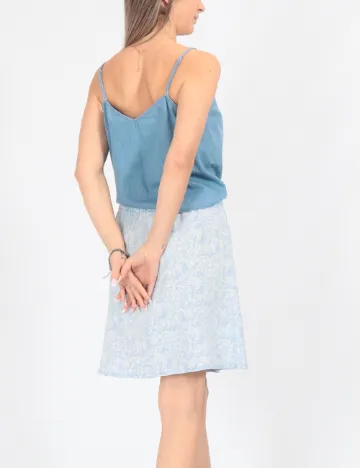 Fusta Vero Moda, albastru