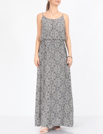 Rochie lunga Only, gri
