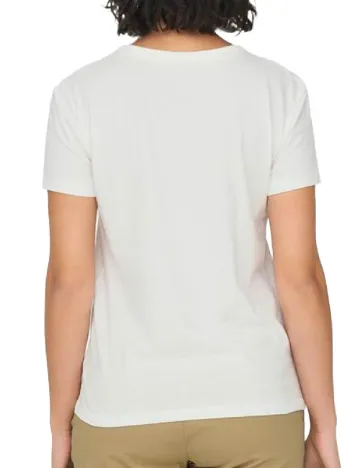 Tricou Jacqueline de Yong, alb