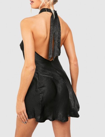Rochie scurta Boohoo, negru