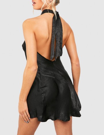 Rochie scurta Boohoo, negru