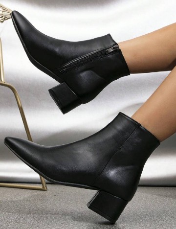 Botine SHEIN, negru