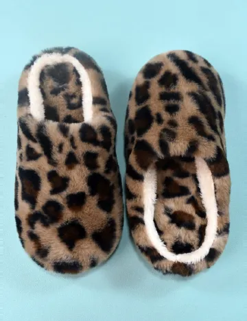 Papuci de Casa SHEIN, animal print