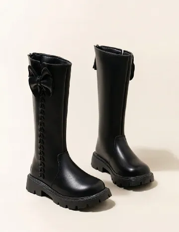 Cizme Shein Kids, negru
